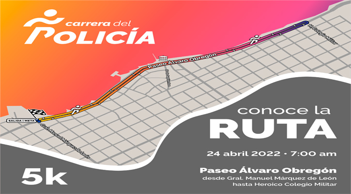Invitan a participar en evento deportivo “Carrera del Policía” en La Paz
