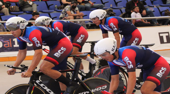 Impuso récord nacional el ciclista sudcaliforniano Juan Carlos Ruíz
