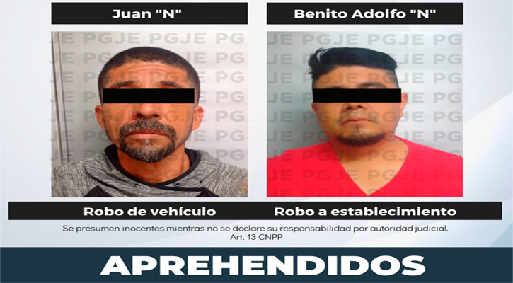Ante la justicia llevan a 2 sujetos por robo en La Paz Ante la justicia llevan a 2 sujetos por robo en La Paz