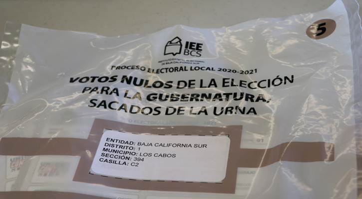 Inició el IEE trabajos para estudio del voto nulo en BCS