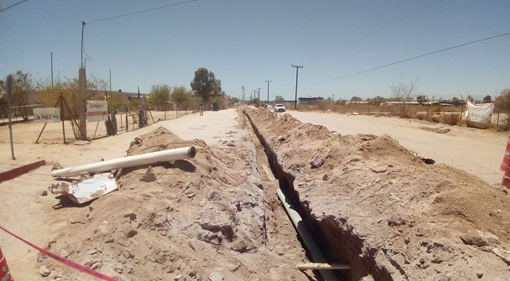 Después de añeja demanda, inician pavimentación de avenida La Paz