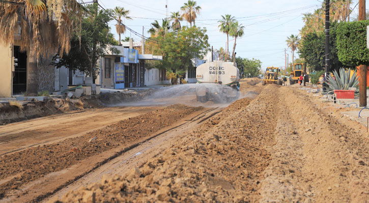 Iniciarán en este bimestre 17 obras viales en La Paz, Loreto, Ciudad Constitución y Santa Rosalía