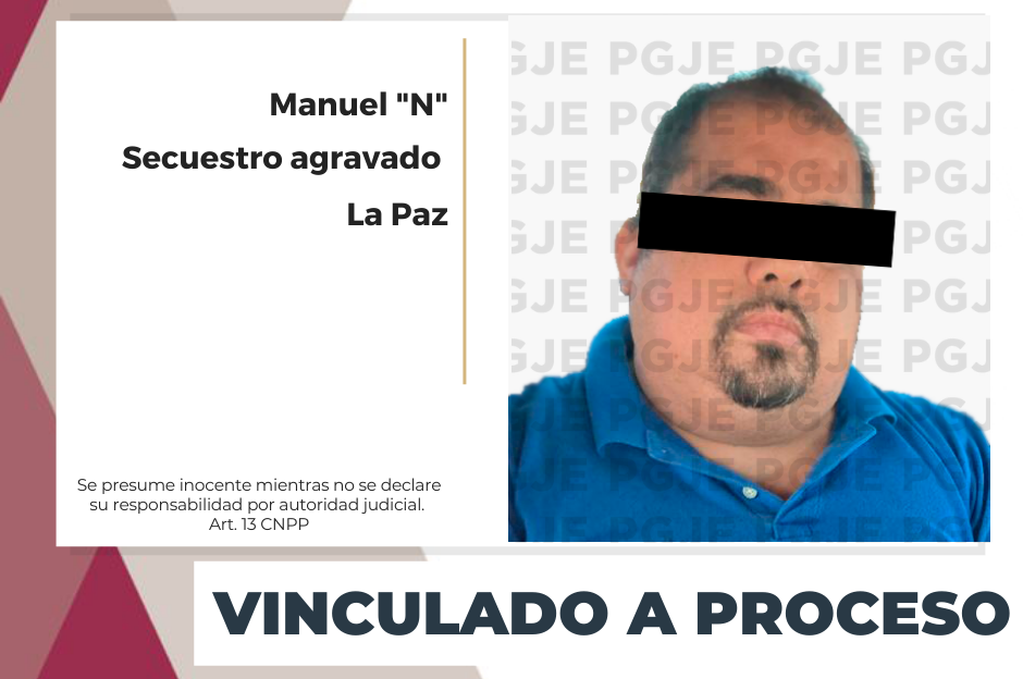 Prisión preventiva a sujeto por secuestro agravado en La Paz