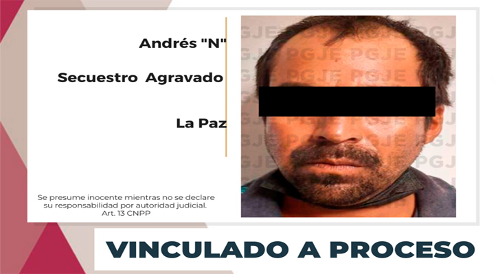 Vinculado a proceso “El Henry” por secuestro agravado en La Paz