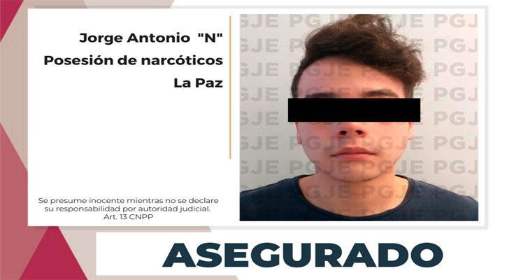 Aseguran a 2 jóvenes 6 mil dosis de marihuana en La Paz