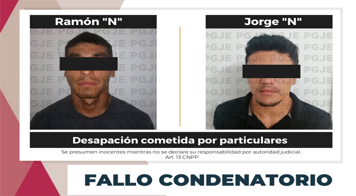 Fallo condenatorio contra par de sujetos por desaparición cometida por particulares en Mulegé