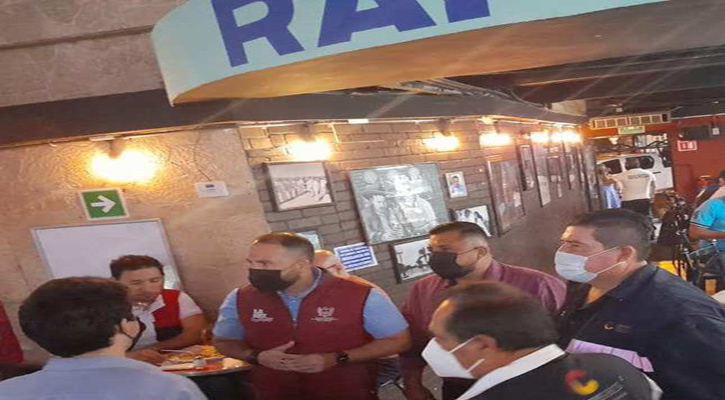 Verifican en La Paz que negocios cumplan con el aforo