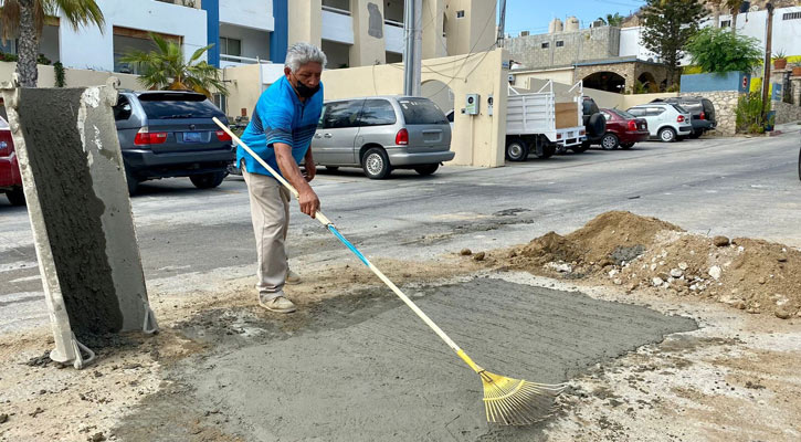 Se han rehabilitado 117 baches en CSL con el programa “Bacheo Tras Fuga”