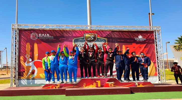 Obtuvo BCS 1 de oro, 2 de plata y 2 de bronce en canotaje en los Nacionales Conade