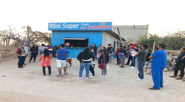 Contarán con red de agua potable vecinos de la colonia Pitahayas en CSL
