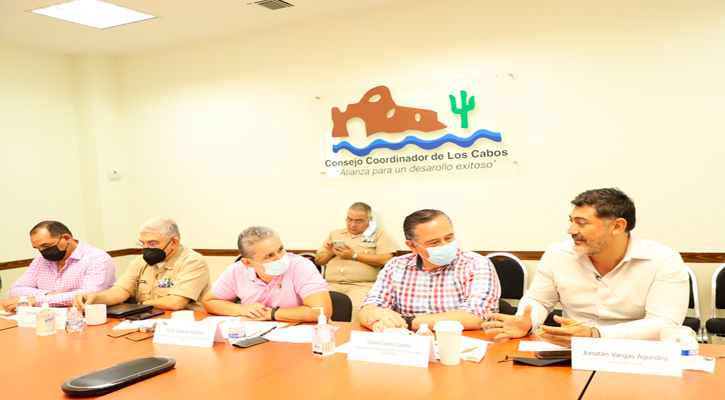 Coordinan esfuerzos gobierno de Los Cabos y el Consejo Coordinador para ampliar la seguridad en El Médano