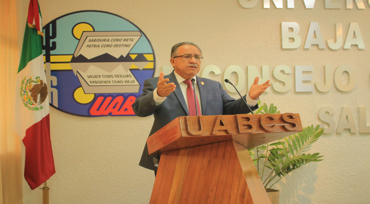 Dará el Rector de la UABCS su tercer informe en la modalidad virtual