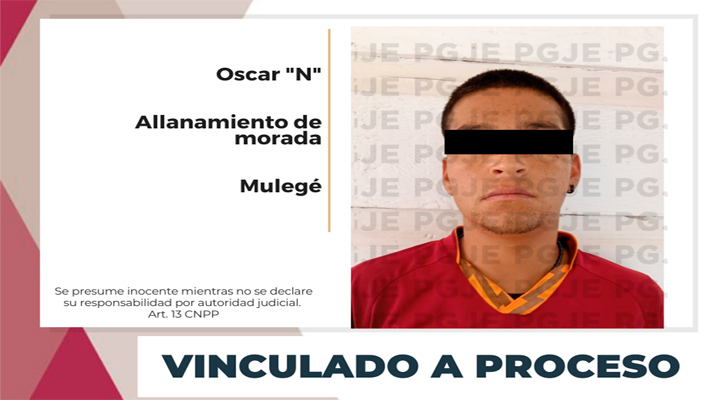 Vinculado a proceso por allanamiento de morada en Santa Rosalía