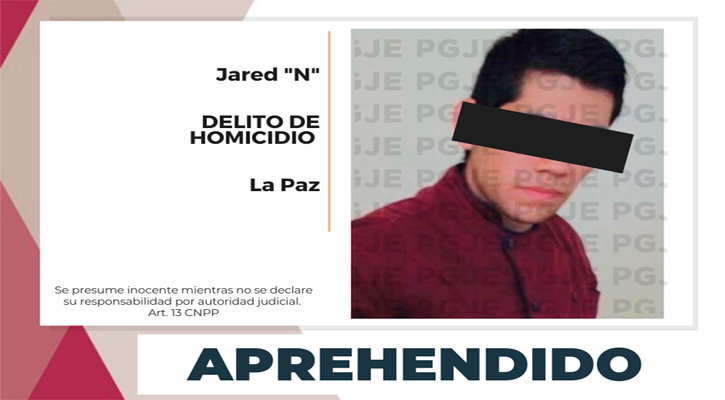 Aprehenden a probable homicida que dio muerte a profesor en un hotel de La Paz