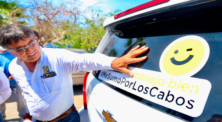 Lanzan campaña #MeSumoPorLosCabos con la intención de reducir accidentes viales