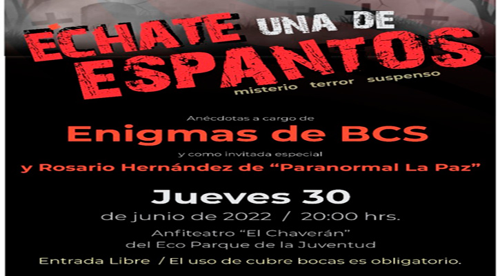 Presentarán en La Paz el programa “Échate una de espantos”