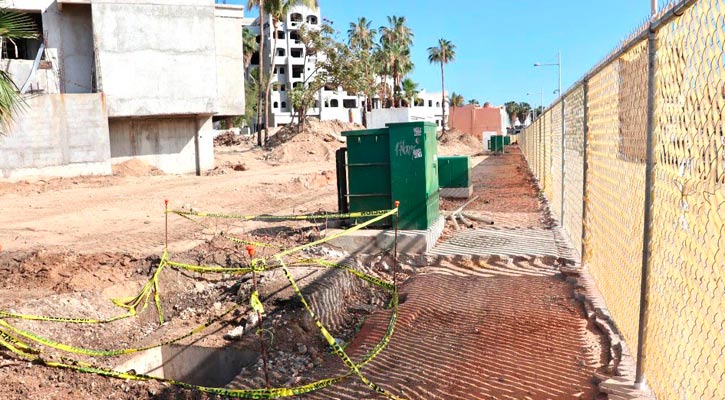 Avance del 20% llevan los trabajos de mejora a la imagen de la Marina de CSL con el proyecto Place at Cabo