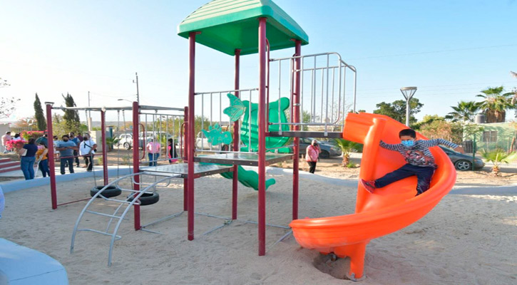 Concluyó rehabilitación del parque Matancitas en Santiago