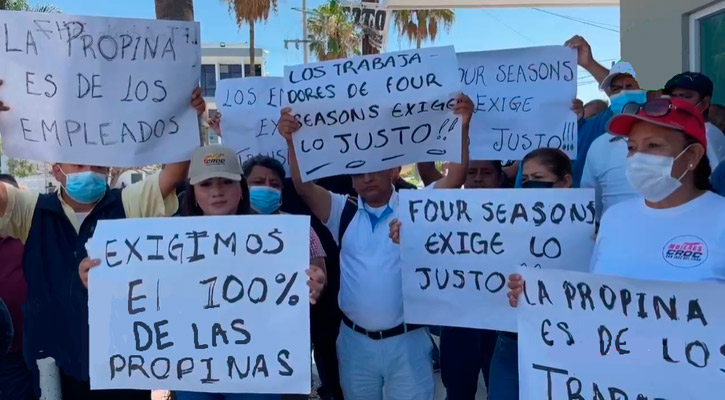 Exigirá Secretaría del Trabajo que Four Seasons de Los Cabos transparente propinas  