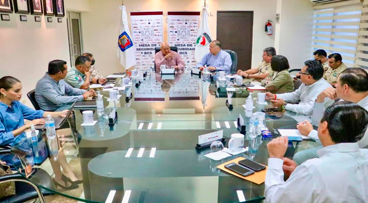 Activa Mesa de Seguridad de BCS protocolos de atención a denuncias ciudadanas para mantener orden en las playas