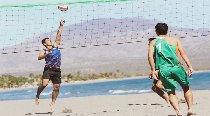 Todo listo para que arranque el volibol de playa en La Paz de los Nacionales Conade