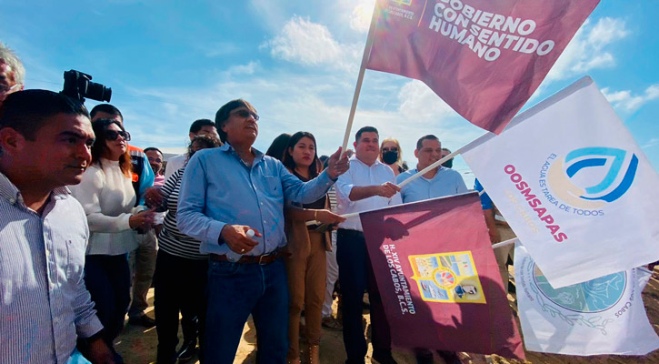 Arrancan obras de red hidráulica en la colonia Azteca de CSL