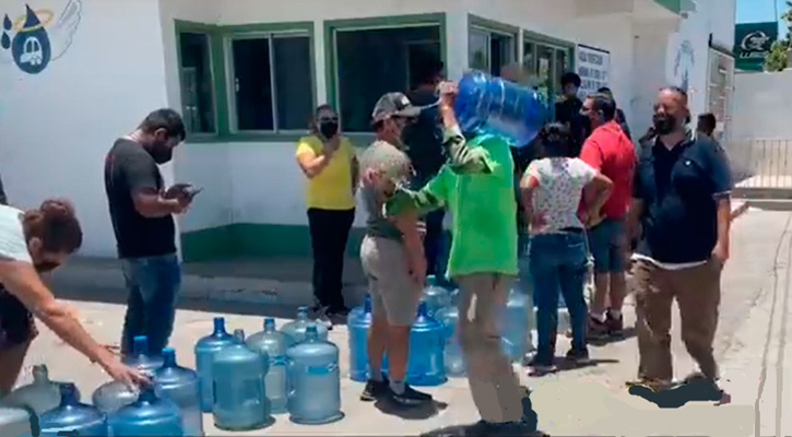 Ruptura entre Ayuntamiento de La Paz y piperos, generan crisis de agua