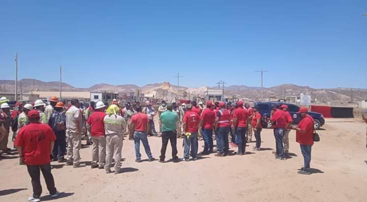 Huelga en El Boleo divide a trabajadores y ciudadanos de Santa Rosalía