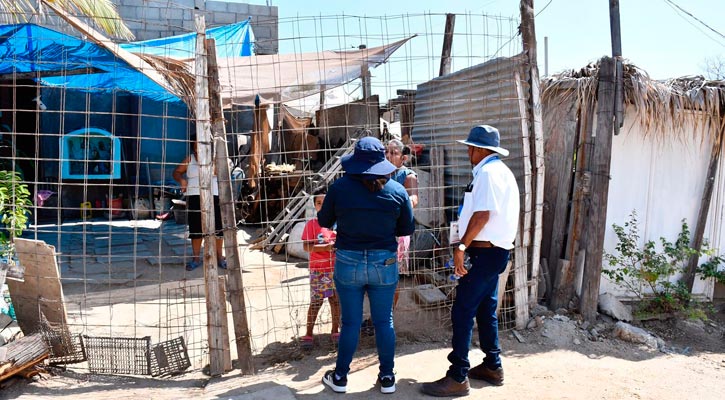 Harán censo en CSL para conocer el número de habitantes asentados en zonas de alto riesgo