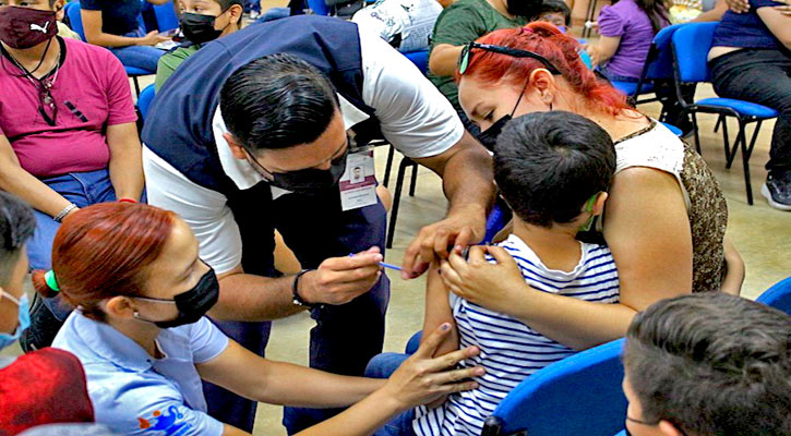 Se han aplicado en BCS más de 26 mil vacunas contra Covid-19 a niños de 5 a 11 años