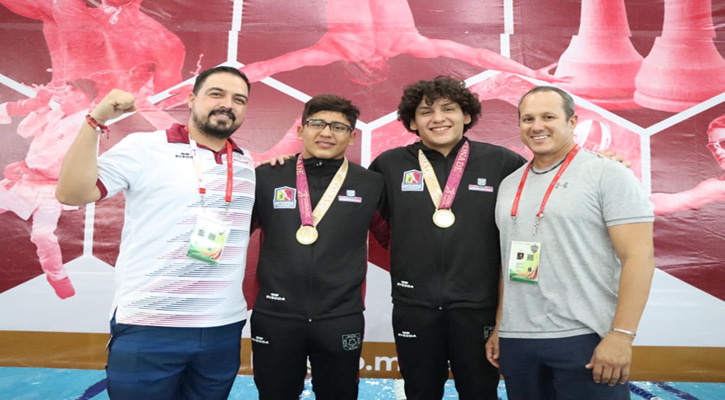 Lograron juveniles de BCS en clavados 8 medallas en los Nacionales Conade