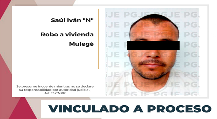 Quedó en prisión preventiva y vinculado a proceso por robo a vivienda en Santa Rosalía