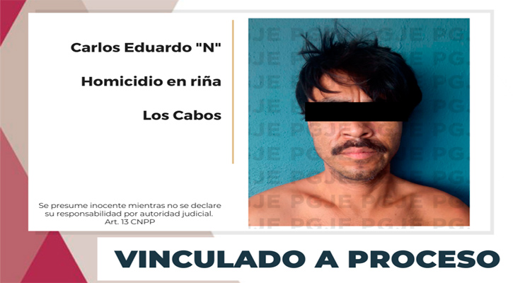 Vinculan a proceso a sujeto por homicidio en riña en CSL