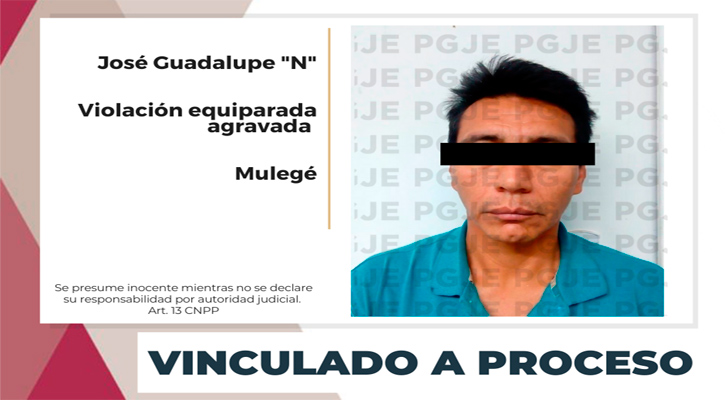 Vinculan a proceso a sujeto imputado por violación en Mulegé