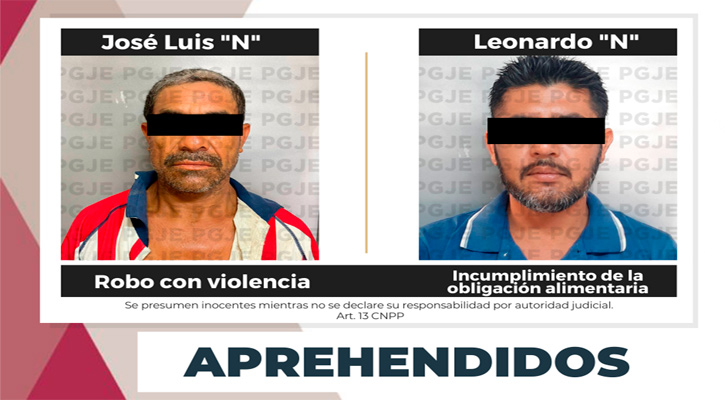 Aprehenden a 2 sujetos en La Paz