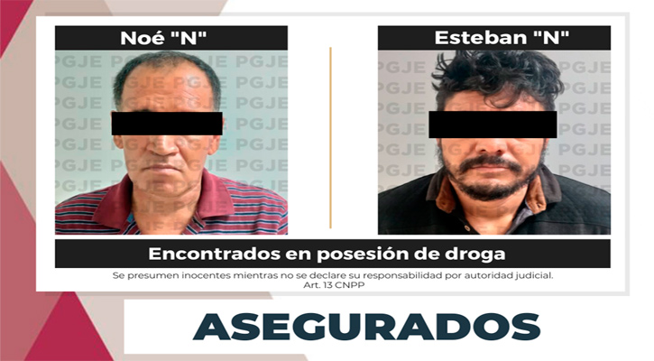 Aseguran a par de sujetos con 750 dosis de cristal en La Paz