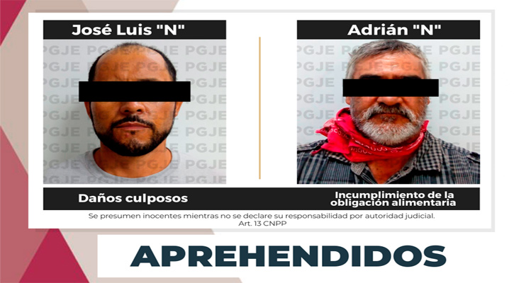 Aprehenden a 2 hombres y 1 mujer por la comisión de diversos delitos en Los Cabos y Mulegé