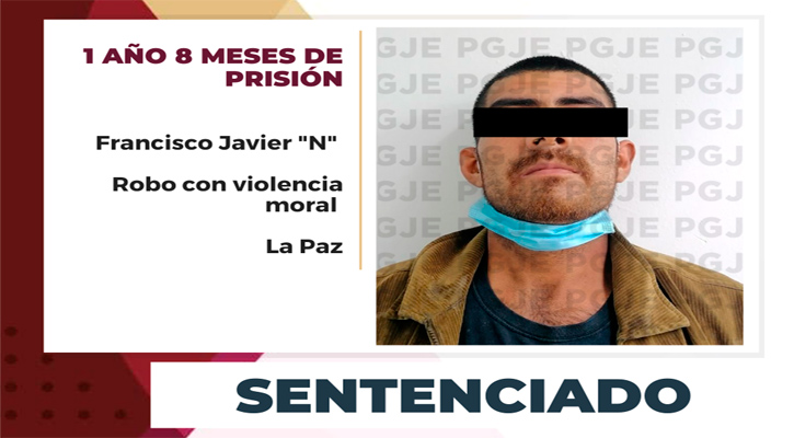 Sentencian a sujeto por robo con violencia a farmacia Benavides en La Paz