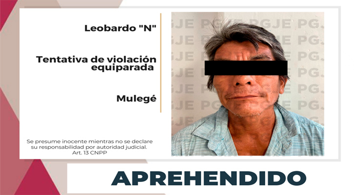 Aprehendido por tentativa de violación equiparada agravada en Santa Rosalía
