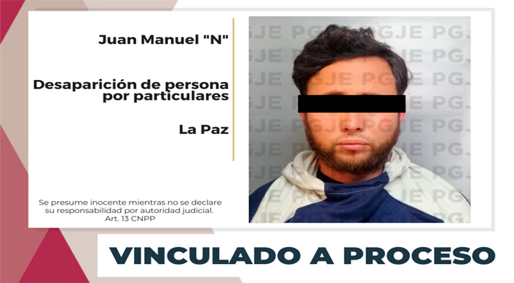 Vinculan a proceso a sujeto por el delito de desaparición cometida por particulares en El Centenario  