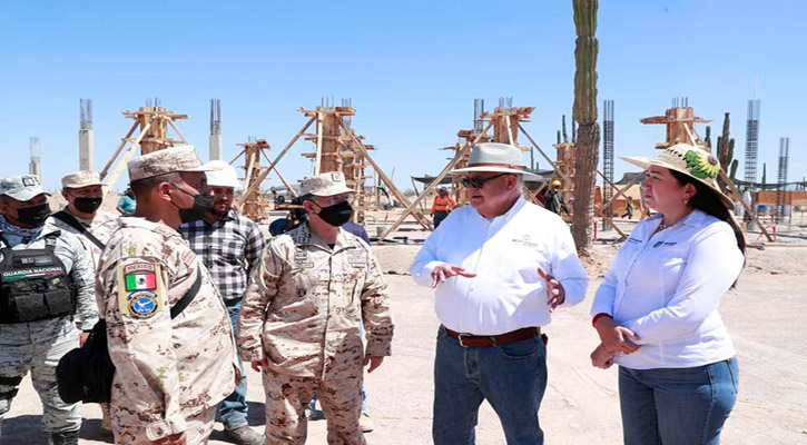 Inició la construcción de la Comisaría de la Policía Estatal en Vizcaíno