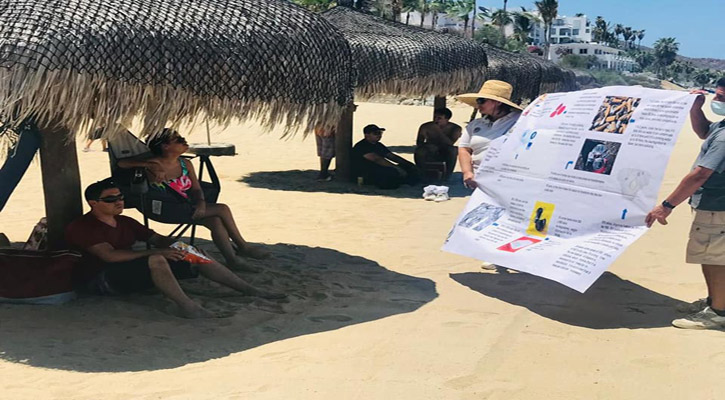 Mantienen jornadas de concientización sobre la contaminación por filtros de tabaco en las playas