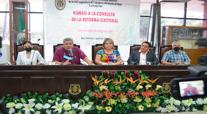 Inician los trabajos rumbo a la reforma electoral en BCS Inician los trabajos rumbo a la reforma electoral en BCS