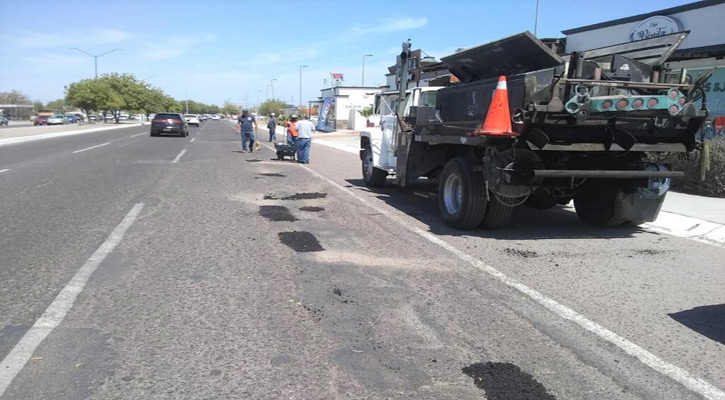 Mantendrá el Ayuntamiento de La Paz su programa de bacheo