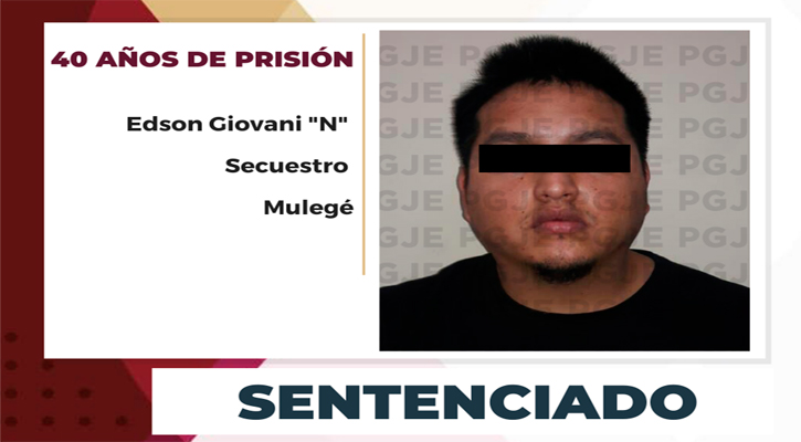 Pasará 40 años en prisión “El Chuky” culpable de secuestro en Mulegé