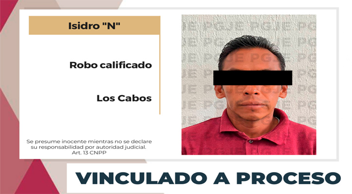 Prisión preventiva y vinculado a proceso por robo calificado en SJC