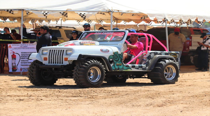 Se realizó el evento de arrancones sobre arena denominado “Sand Drags” en CSL