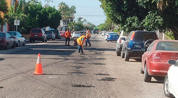 Podría tener La Paz en un mes un buen avance en el bacheo