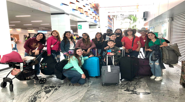 Viaja Escaramuza Charra Guadalupana a Nacional de Zacatecas