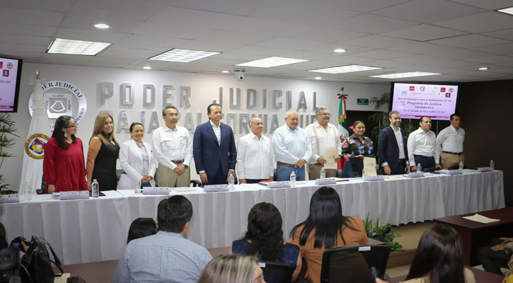 Se aplica a partir de hoy en BCS la Justicia Terapéutica para imputados con problemas de adicción